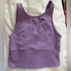 lululemon power pivot ribbed tank top